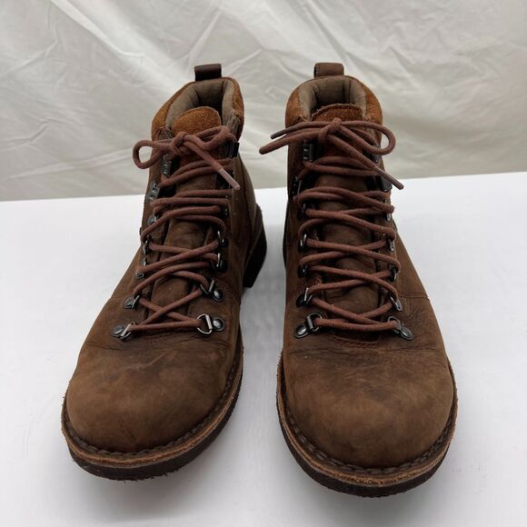Clarks Mens Lawes High GTX Brown Lea Hiking , Cushion Soft Sz 10 - Picture 2 of 10